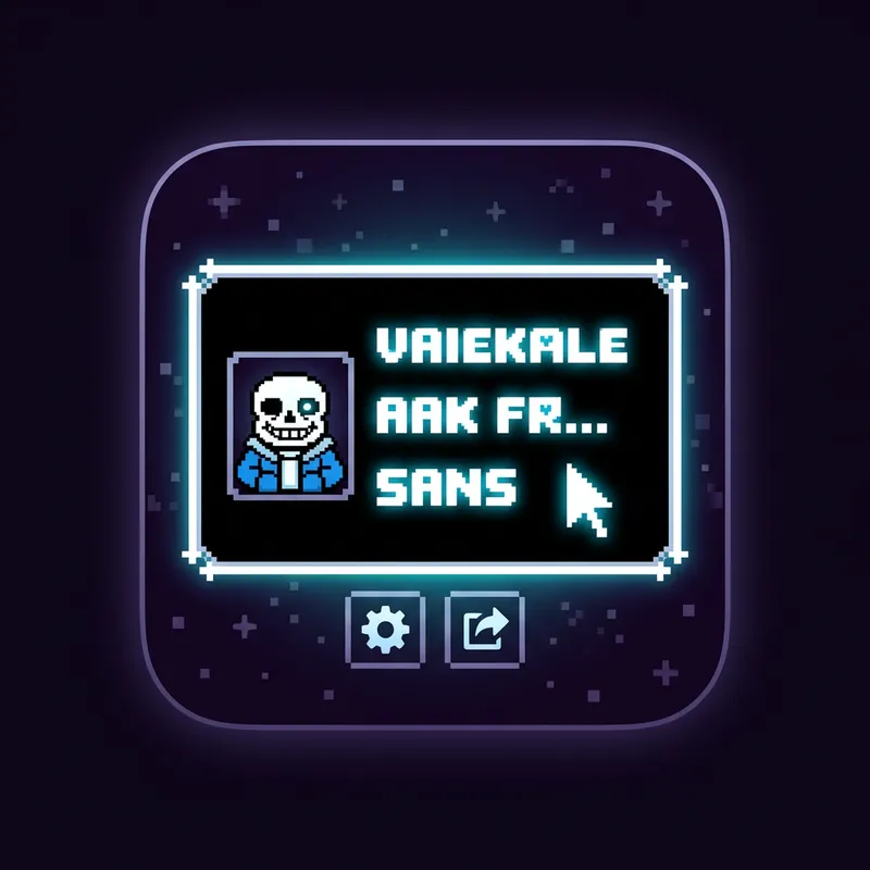 Undertale Text Box Generator