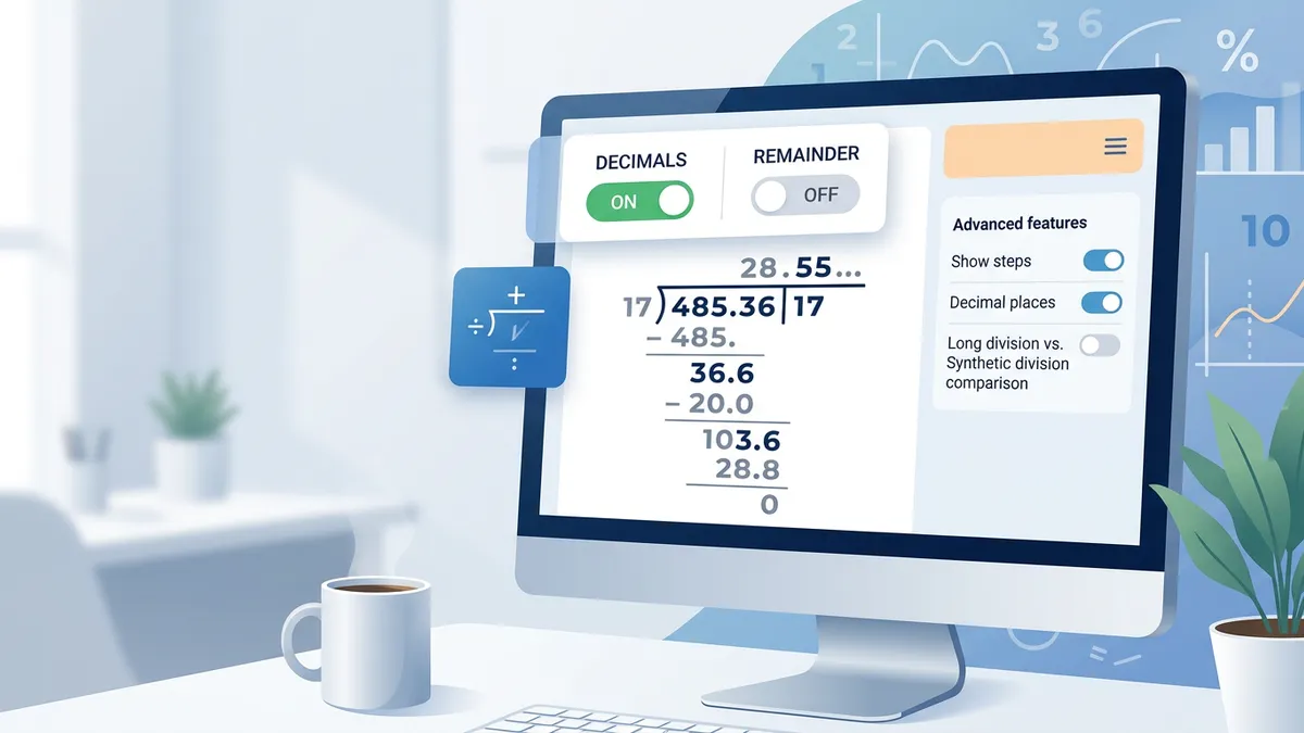 Divisibility rules reference table showing quick mental-check shortcuts for common divisors