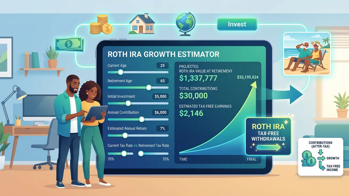 Roth IRA contribution limits and income phase-out chart for 2024 tax year
