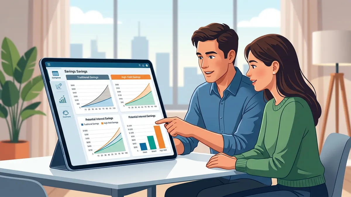 Monthly contribution impact chart showing how regular deposits accelerate savings growth through compound interest